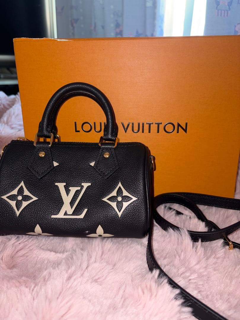 Louis Vuitton モノグラム ナノスピーディー