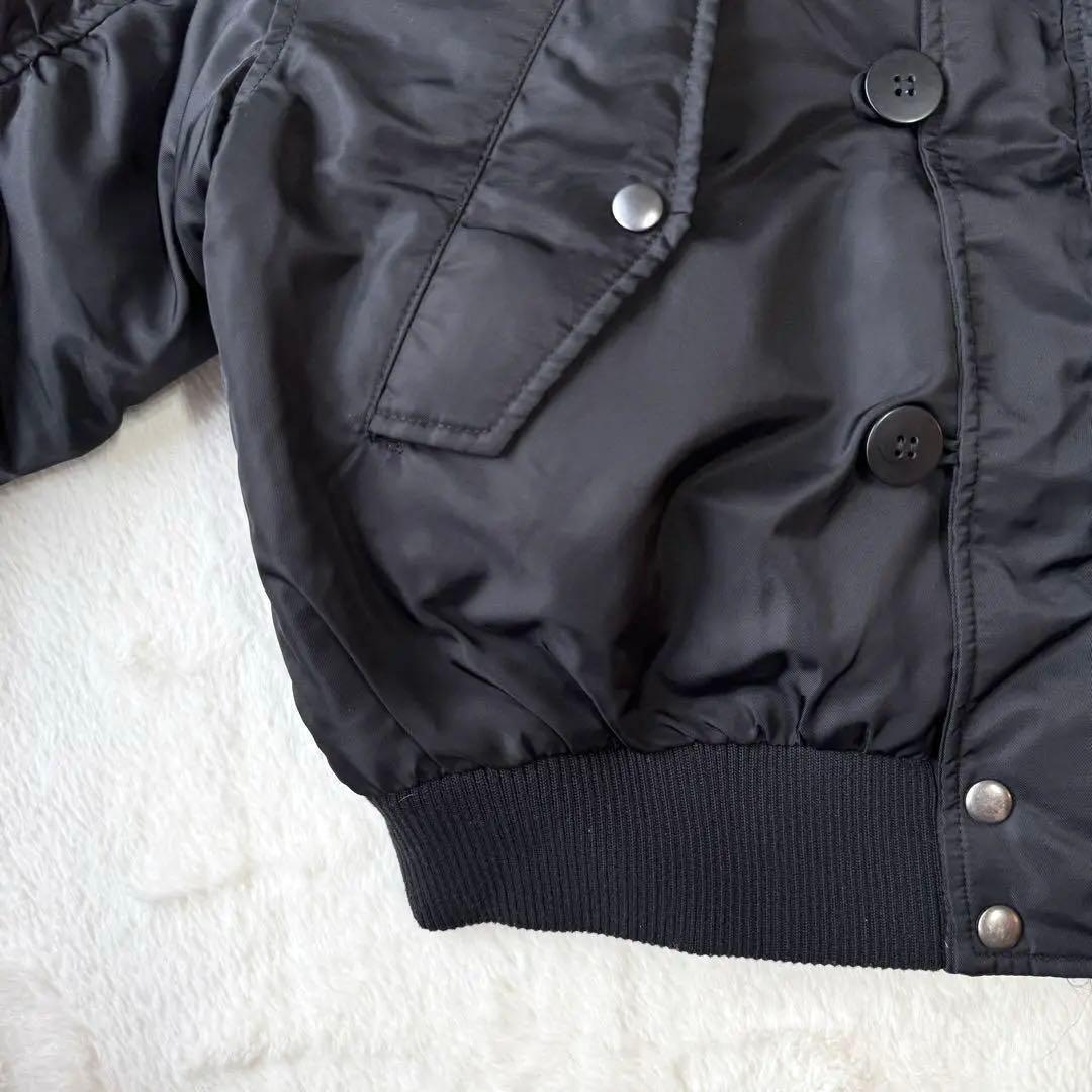 24AW HARE コンパクトN-2Bジャケット ブラック S