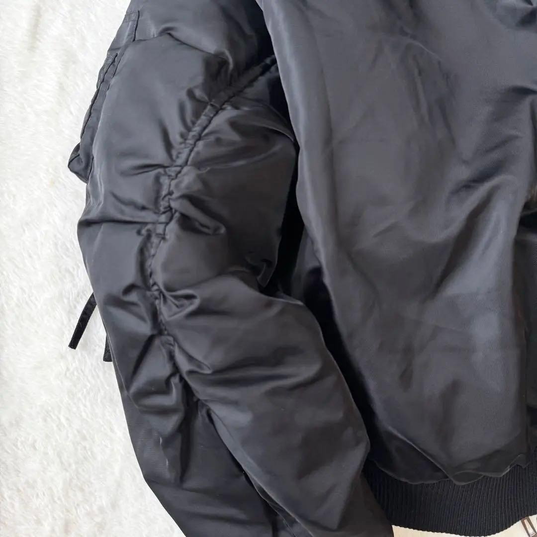 24AW HARE コンパクトN-2Bジャケット ブラック S