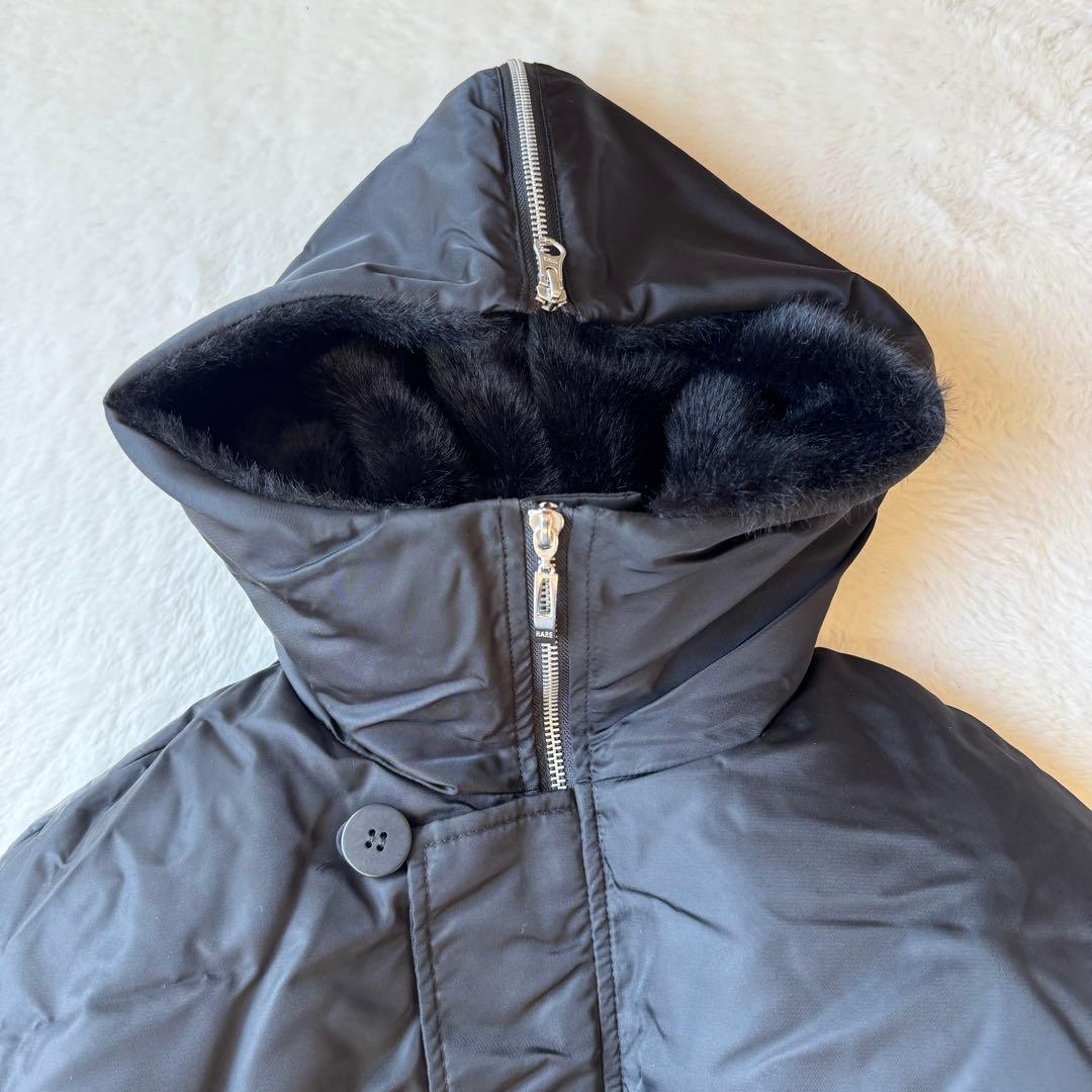 24AW HARE コンパクトN-2Bジャケット ブラック S