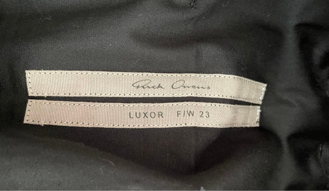 パンツ RICK OWENS drawstring long 48