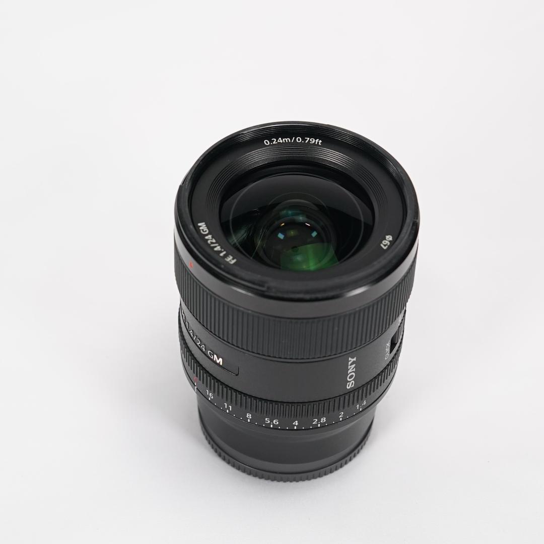 「SONY FE 24mm F1.4 GM 美品 使用10回以下 箱付」