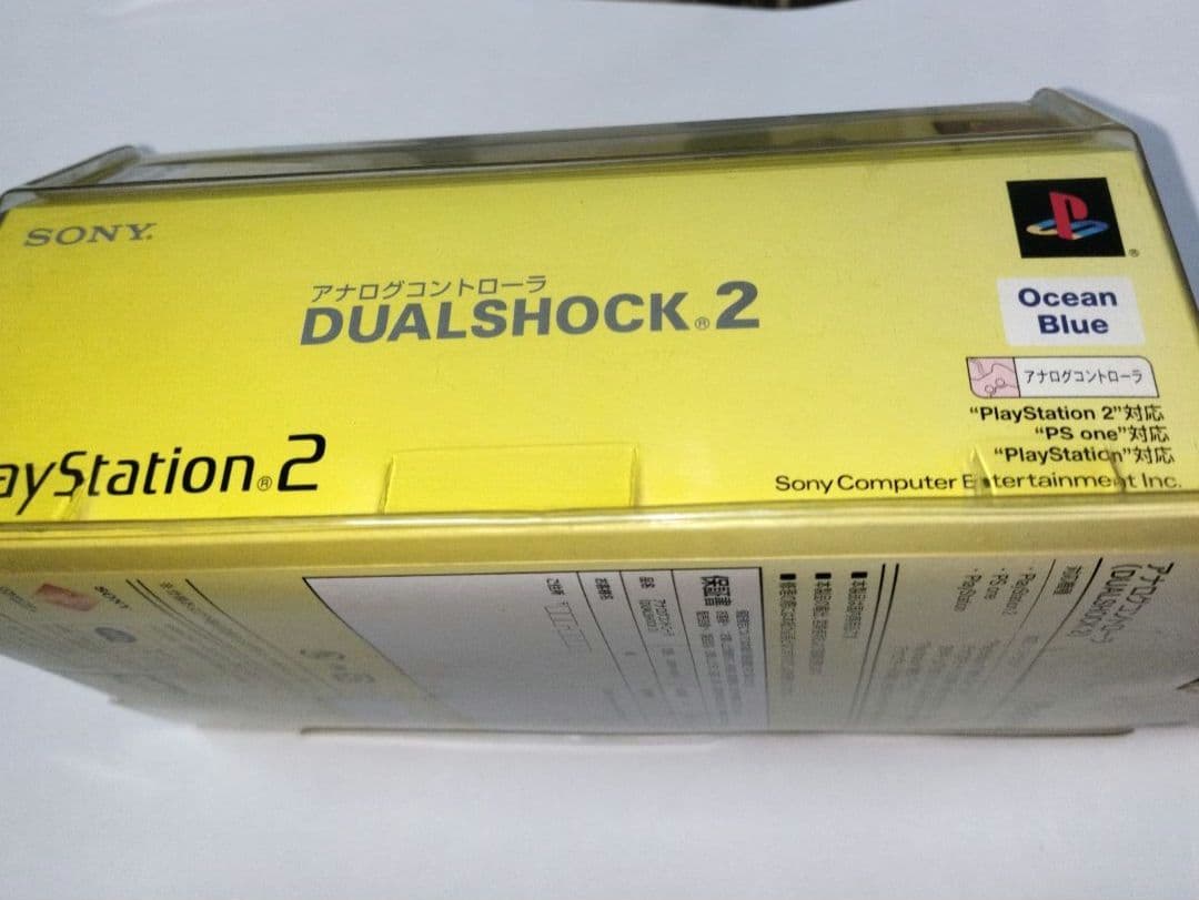 PS2 純正コントローラー Ocean Blue 未開封