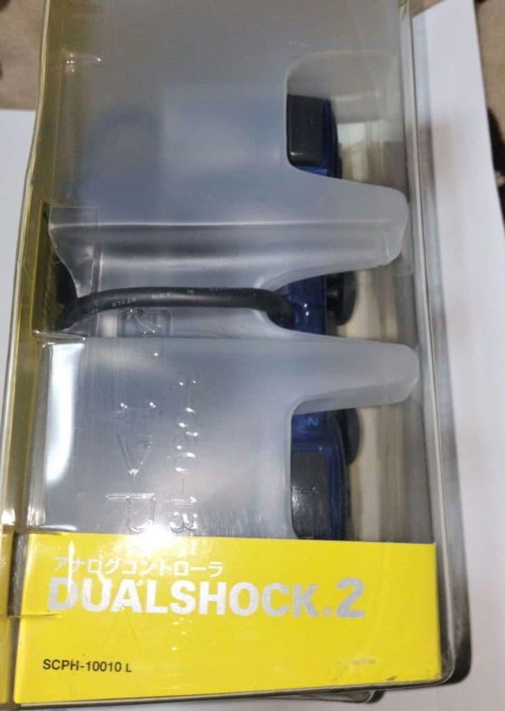 PS2 純正コントローラー Ocean Blue 未開封