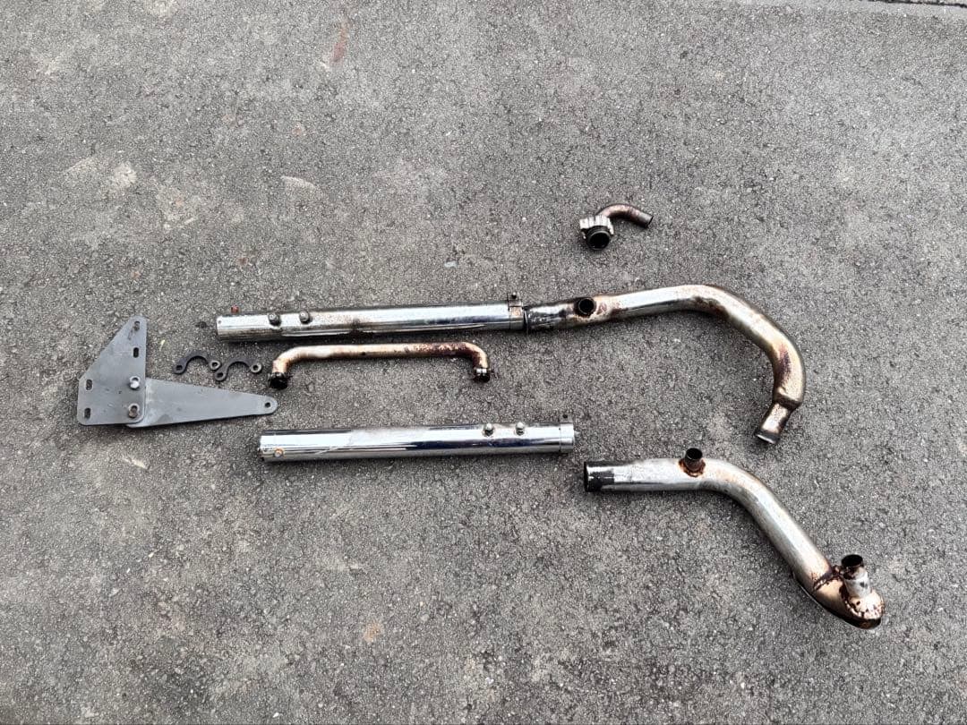 マグナ250 マフラー スラッシュカットマフラー ドラッグパイプマフラー