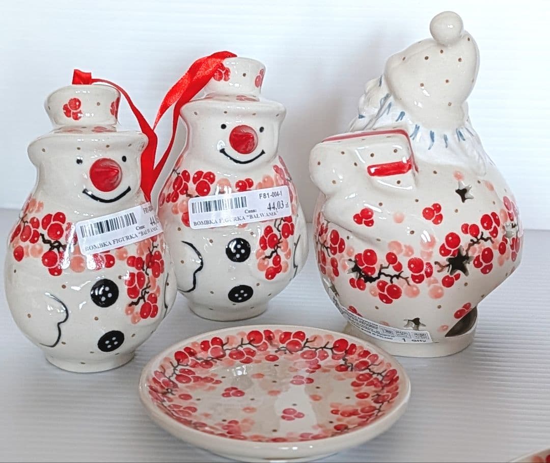 ポーリッシュポタリー 赤い実のセット✩˚。⋆