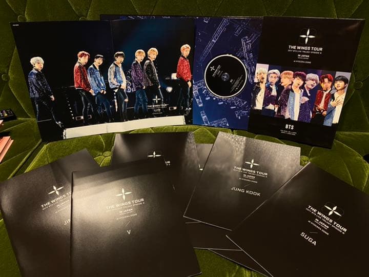 超レアBTS WINGS 初回限定盤Blu-ray全メンバー個人フォトブック付き