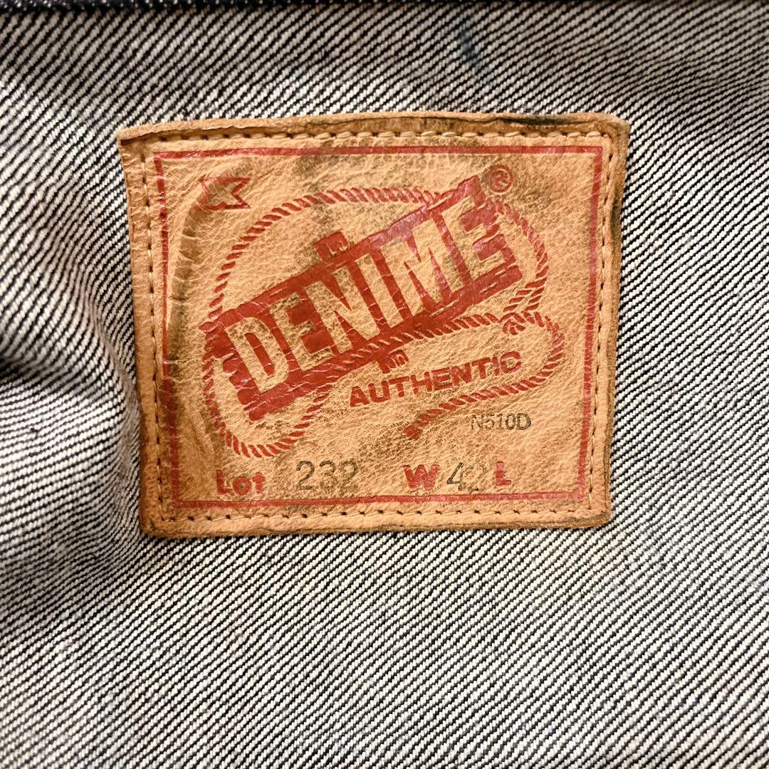 極上 ウエアハウス製 DENIME デニムジャケット 232 2nd 42 濃紺