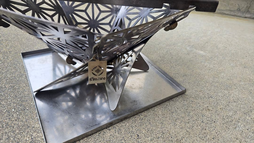 S'more　和柄組立焚き火台　Sサイズ