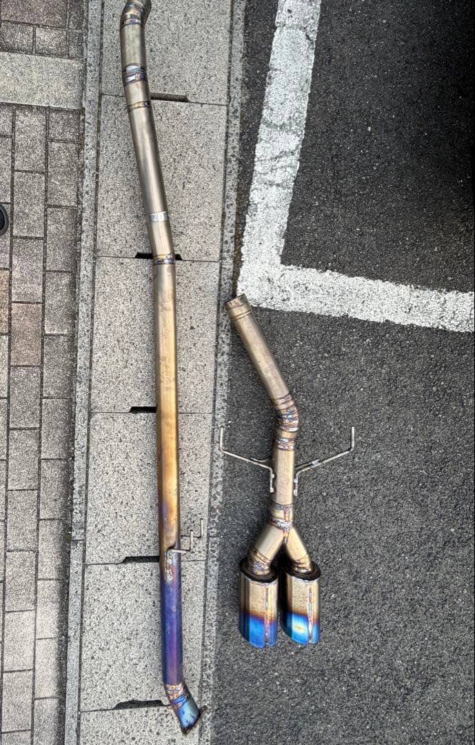 ホンダ　シビックタイプR FL5 マフラー　（ワンオフマフラー）　civic