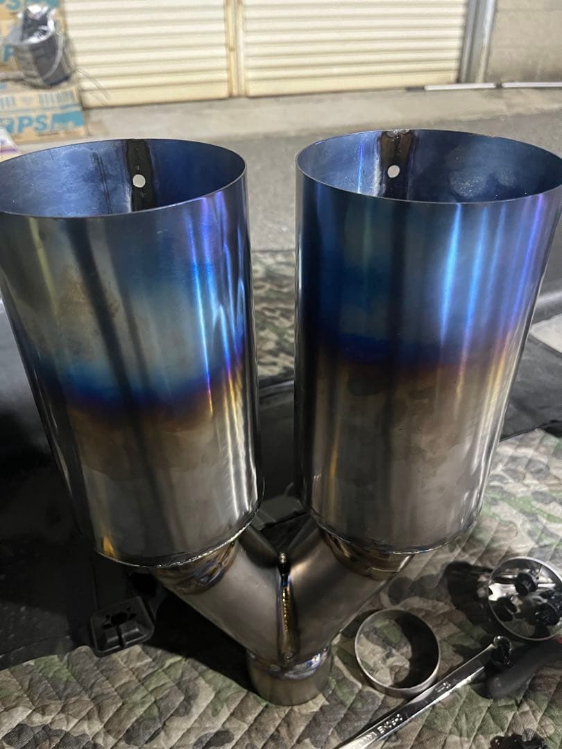 ホンダ　シビックタイプR FL5 マフラー　（ワンオフマフラー）　civic