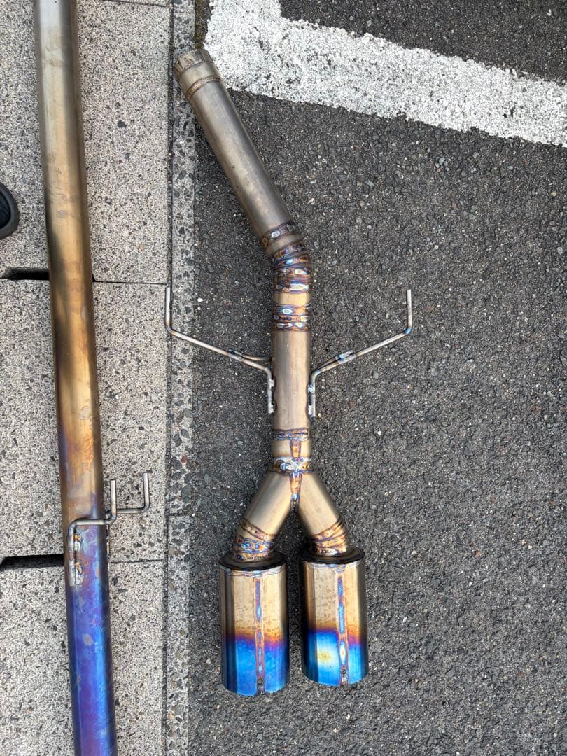 ホンダ　シビックタイプR FL5 マフラー　（ワンオフマフラー）　civic