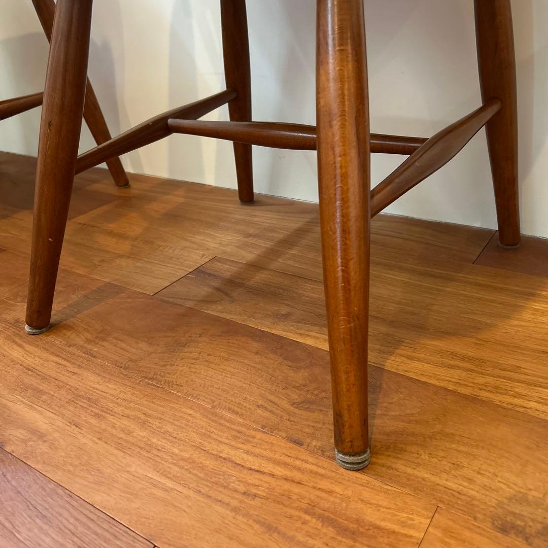 飛騨産業　キツツキ　HIDA ウィンザーチェア　椅子　ヴィンテージ　レトロ　②