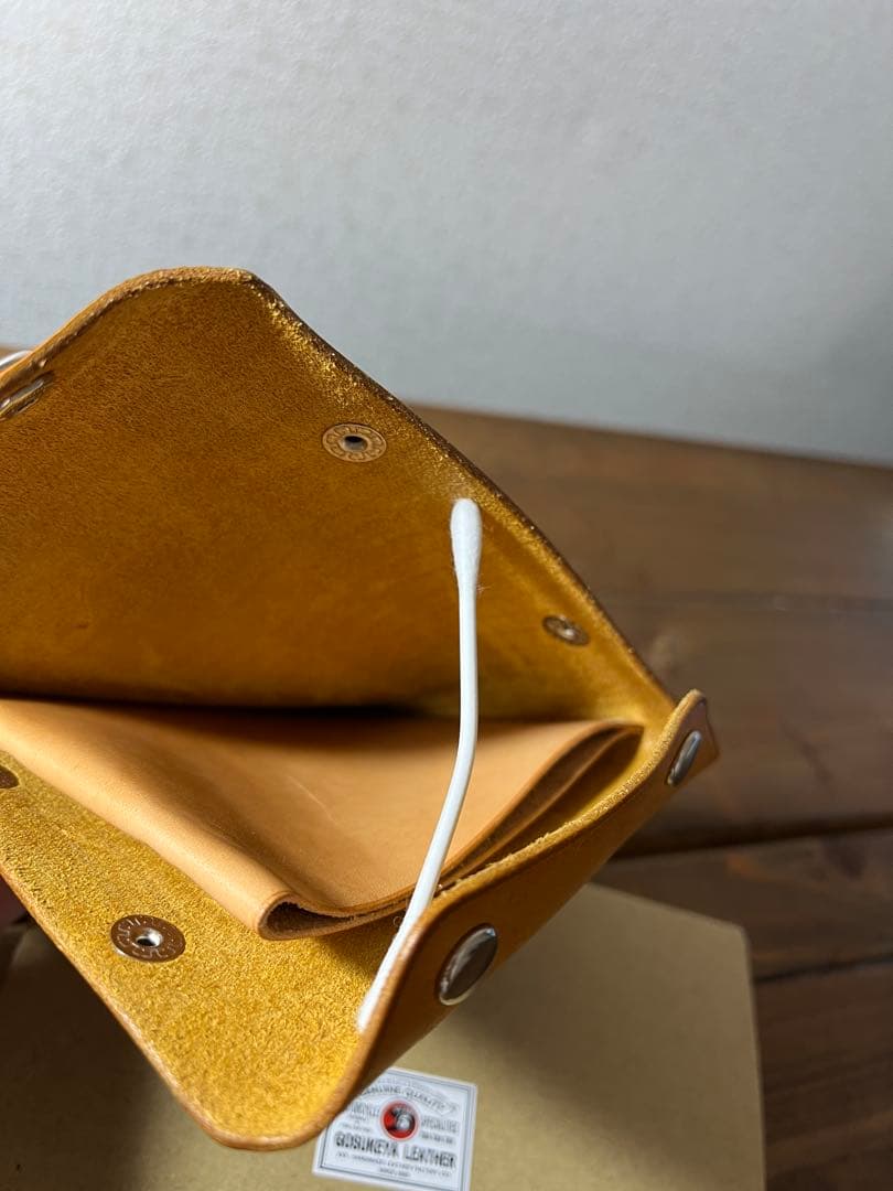 五助屋レザー ライダースミニウォレット プエブロレザー