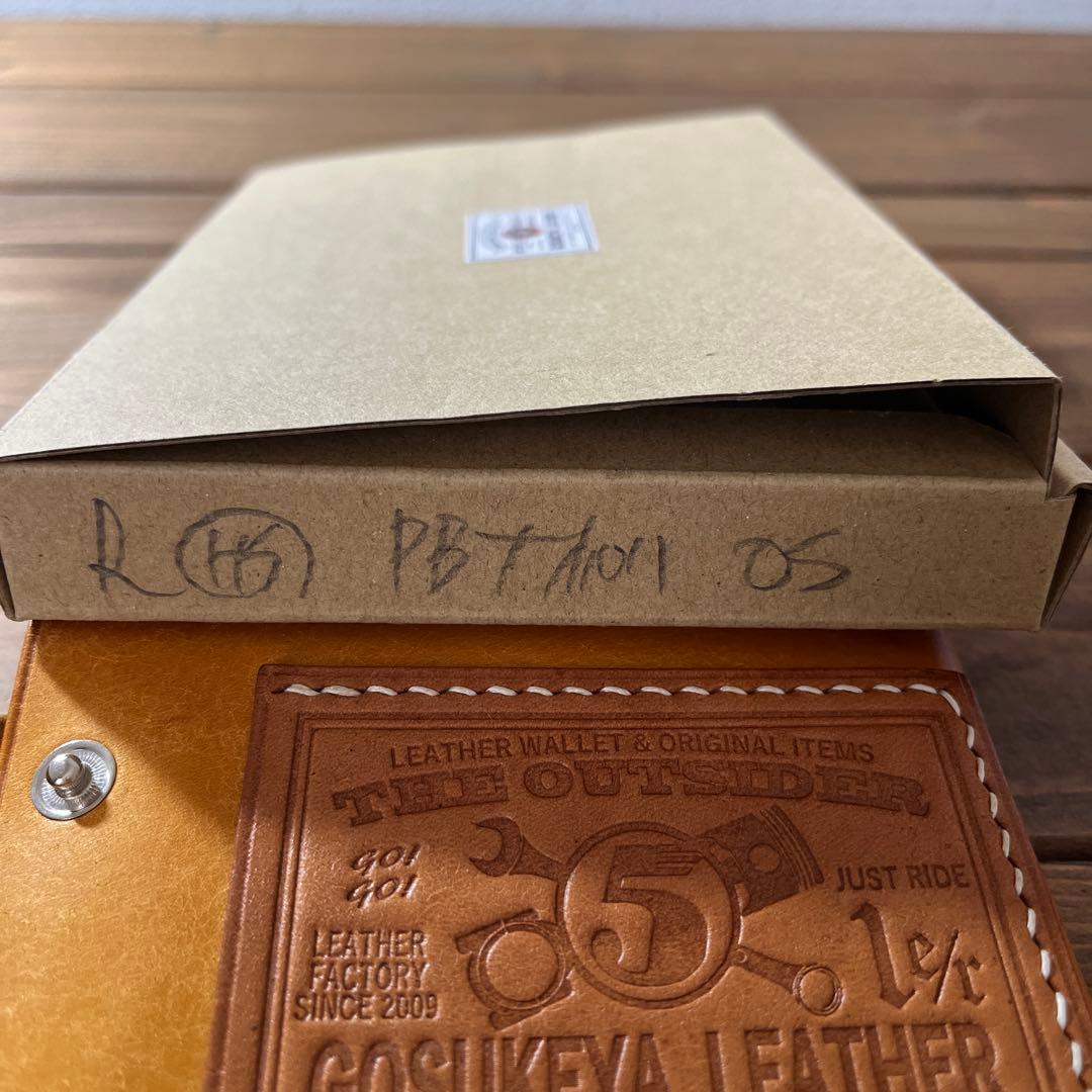 五助屋レザー ライダースミニウォレット プエブロレザー