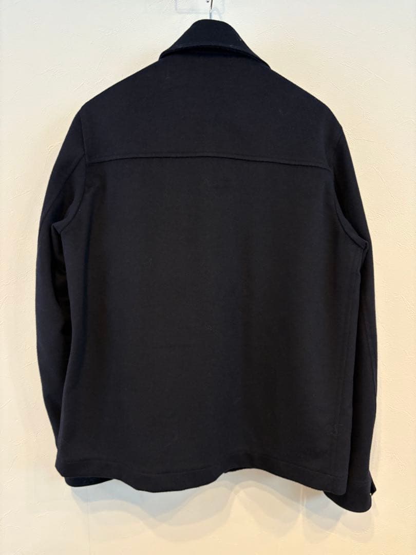 HERNO ヘルノ ブルゾン ウール カシミヤ ネイビー