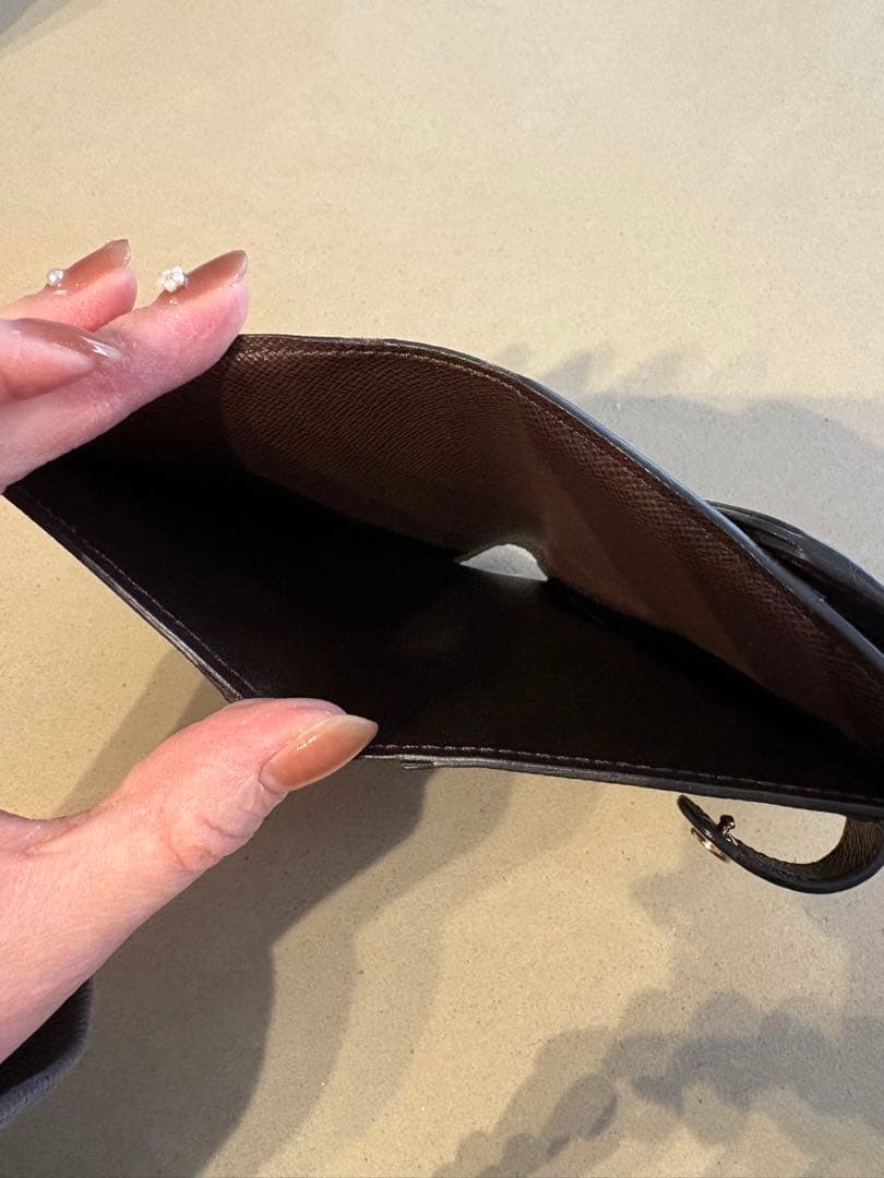 ノルマンディLouis Vuitton ダミエ ピンク二つ折り財布 即購入可