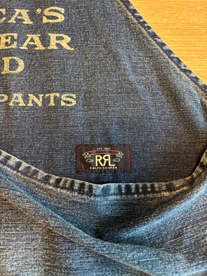 RRLデニムエプロン