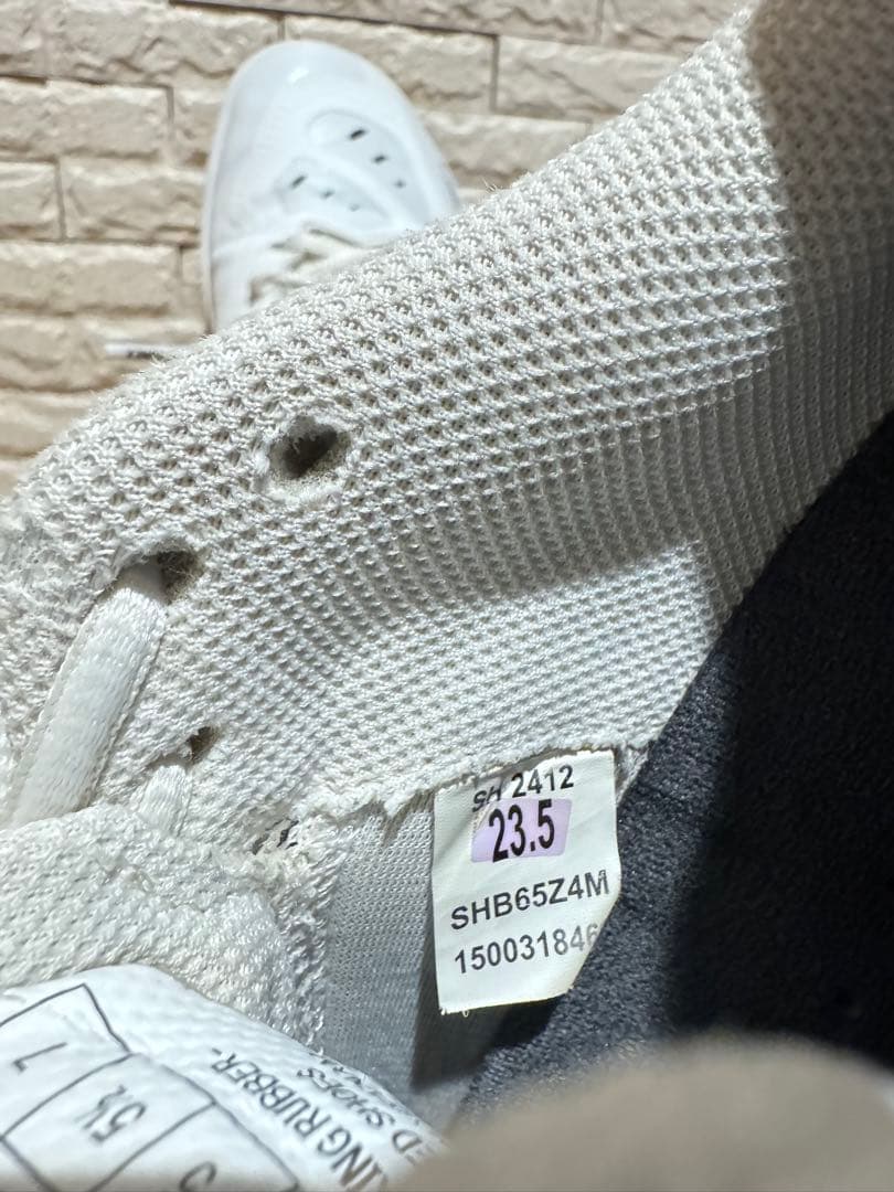 YONEX 65Z メン　バドミントンシューズ ホワイト 23.5