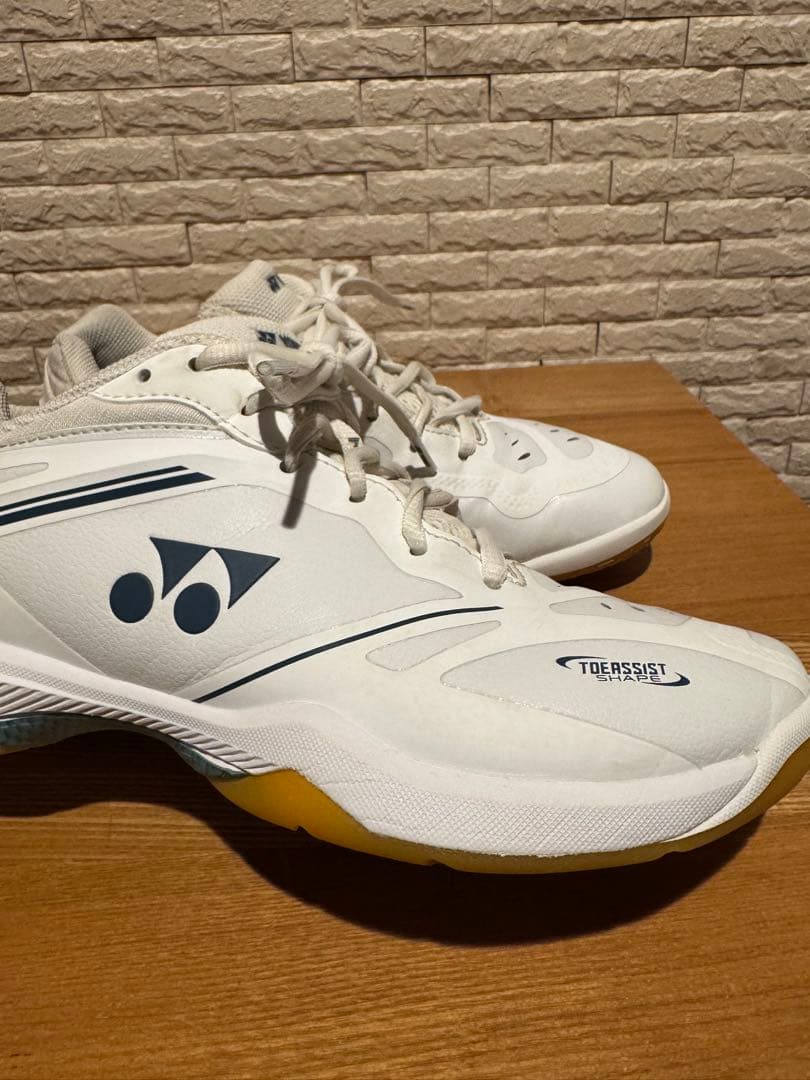YONEX 65Z メン　バドミントンシューズ ホワイト 23.5