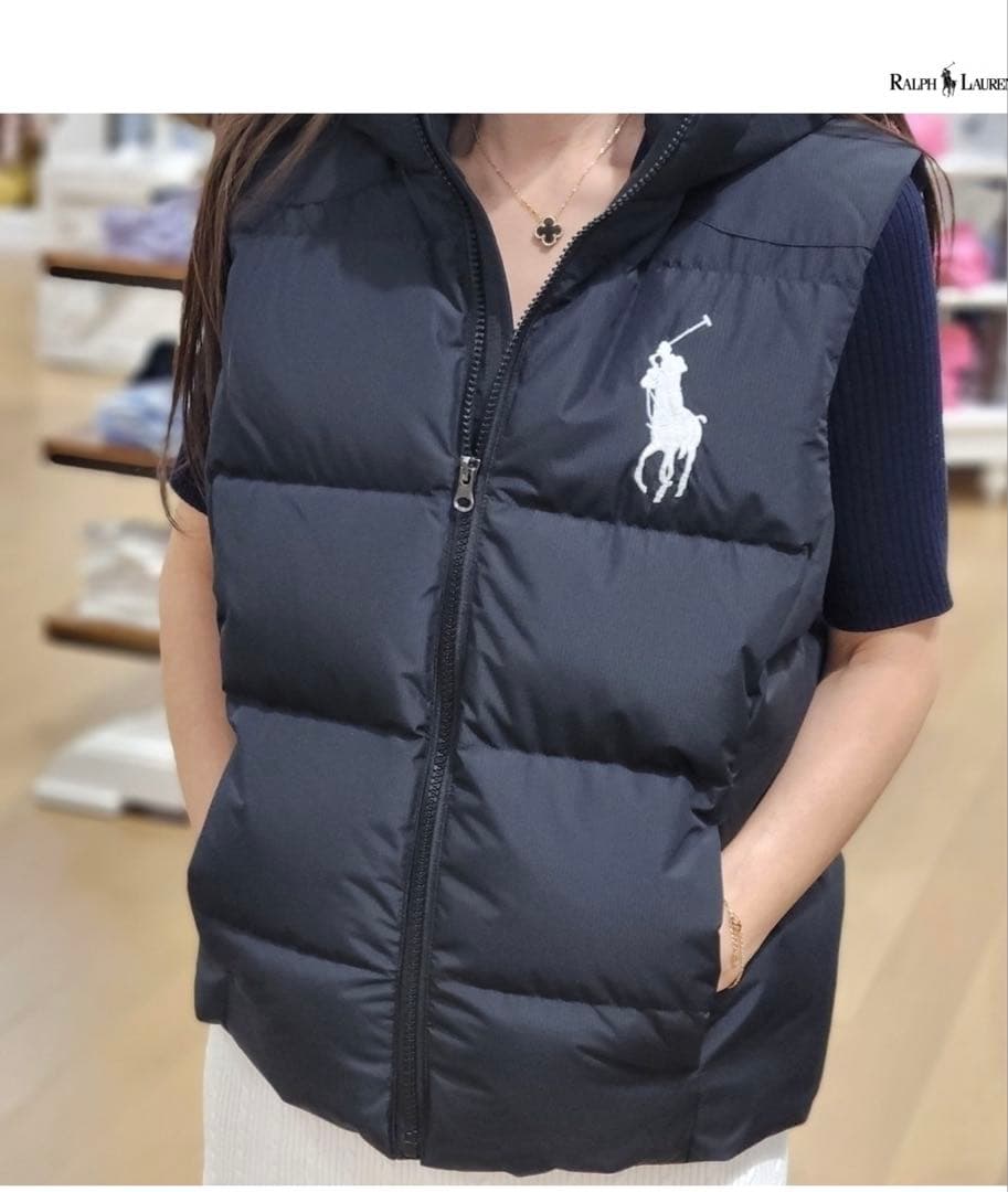 希少⭐︎即完売モデル⭐︎⭐︎ラルフローレン⭐︎ビッグポニー　ダウンベスト