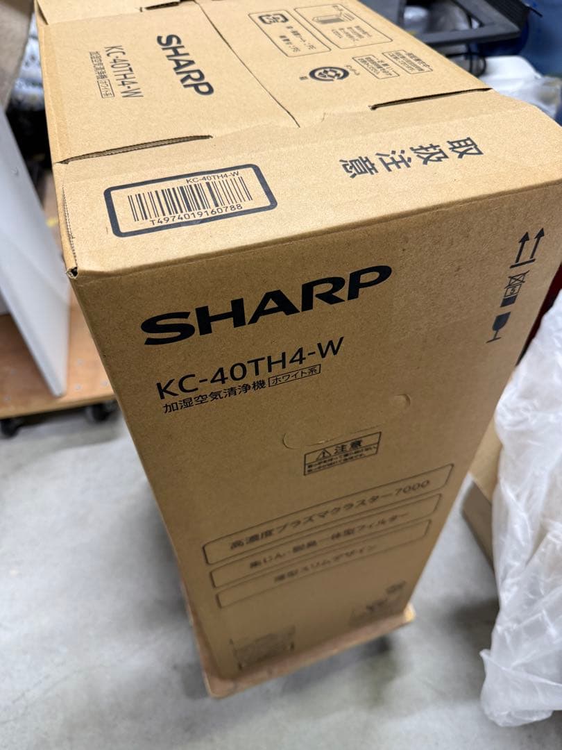シャープ加湿空気清浄機 KC-40TH4-W 2021年