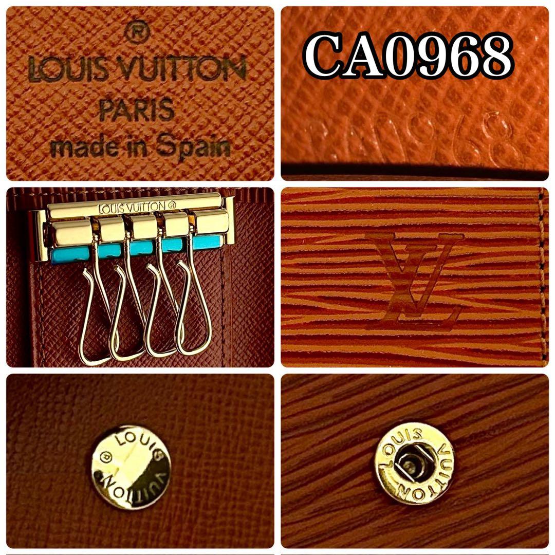 新品未使用　ルイヴィトン　エピ　ミュルティクレ　キーケース　ブラウン　茶　正規品