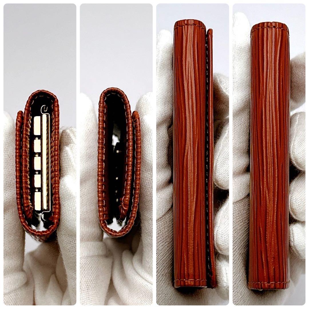 新品未使用　ルイヴィトン　エピ　ミュルティクレ　キーケース　ブラウン　茶　正規品