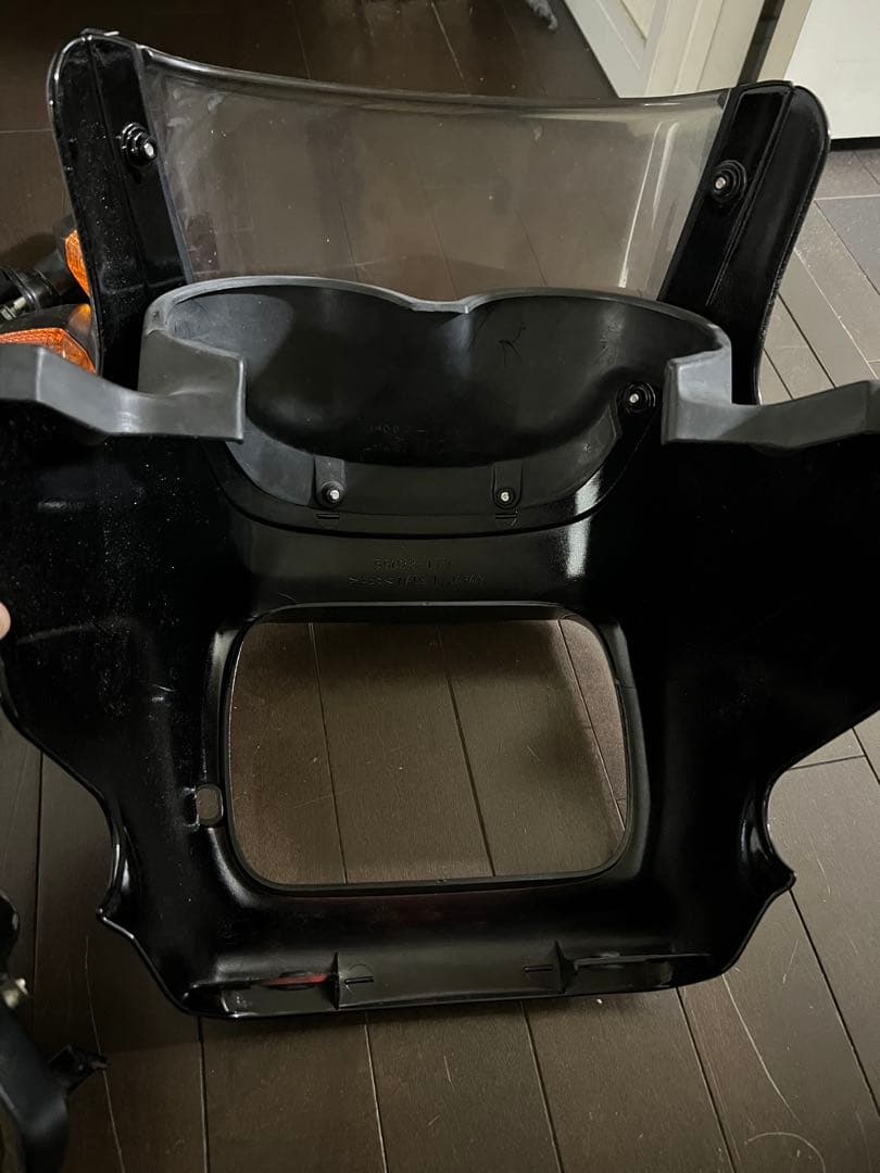 zrx400 ビキニカウル　純正ライト、ステー、ウインカーセット