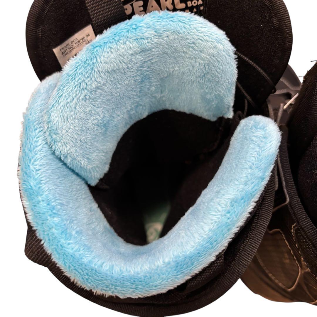 【美品】SALOMON スノーボードブーツ PEARL BOA 24.5センチ