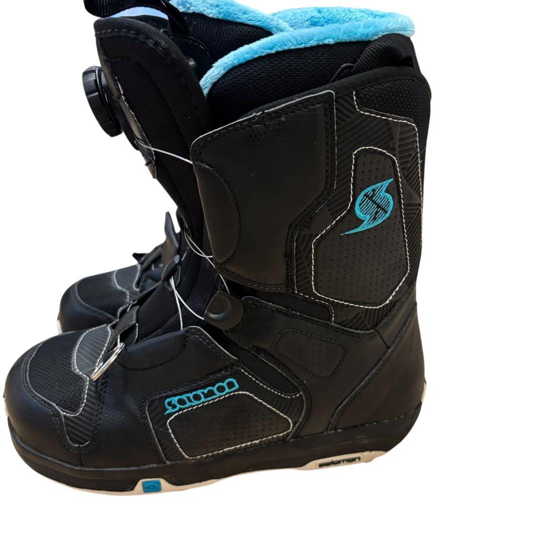 【美品】SALOMON スノーボードブーツ PEARL BOA 24.5センチ