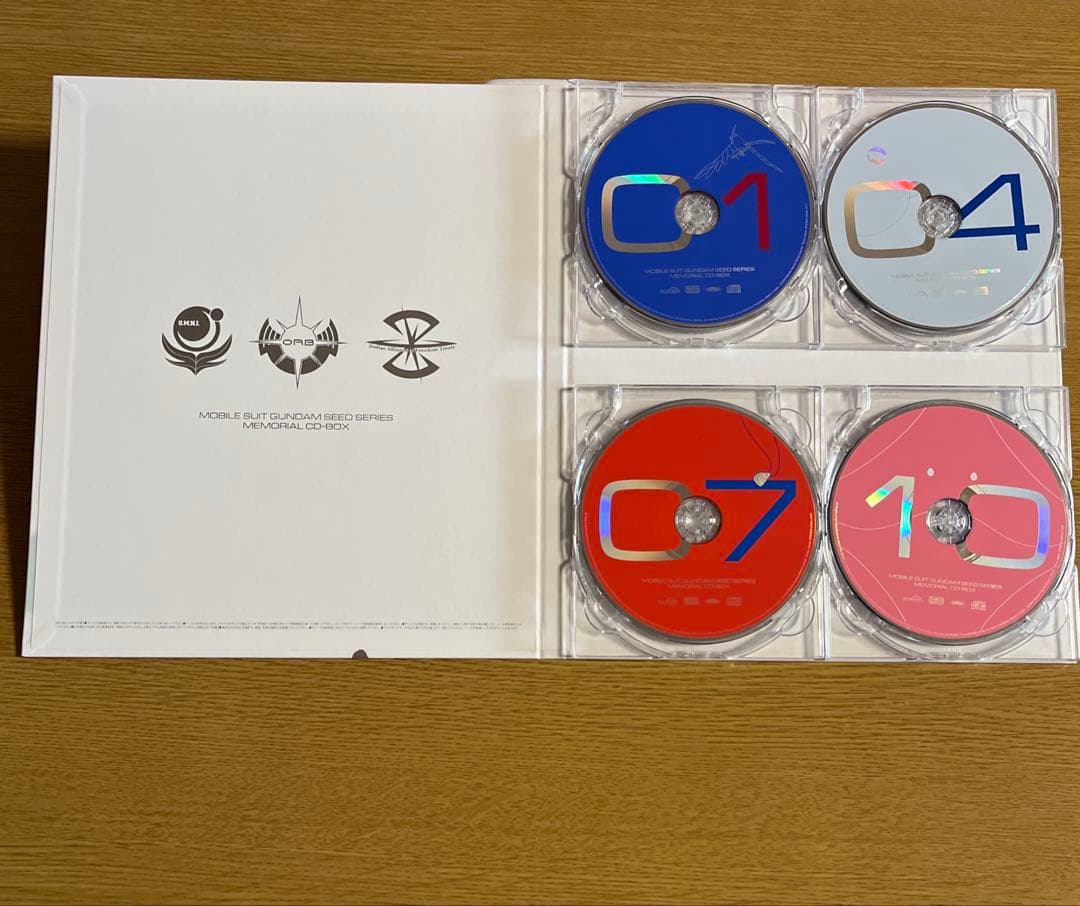 機動戦士 ガンダムSEEDシリーズメモリアルCDBOX 初回生産限定盤 特典付き