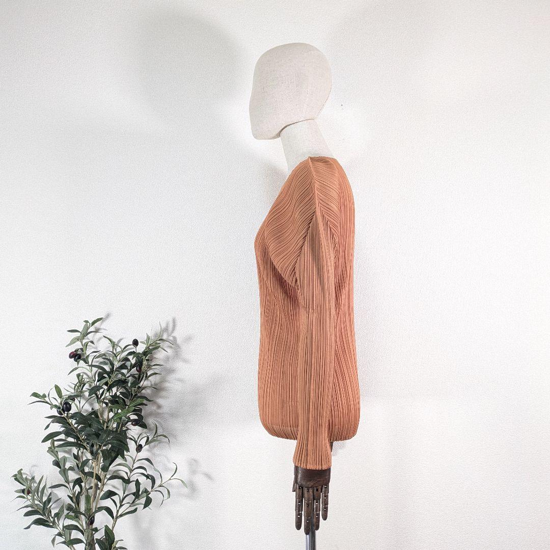 90s〜 イッセイミヤケ　プリーツ　カットソー　ブラウス　プリーツプリーズ