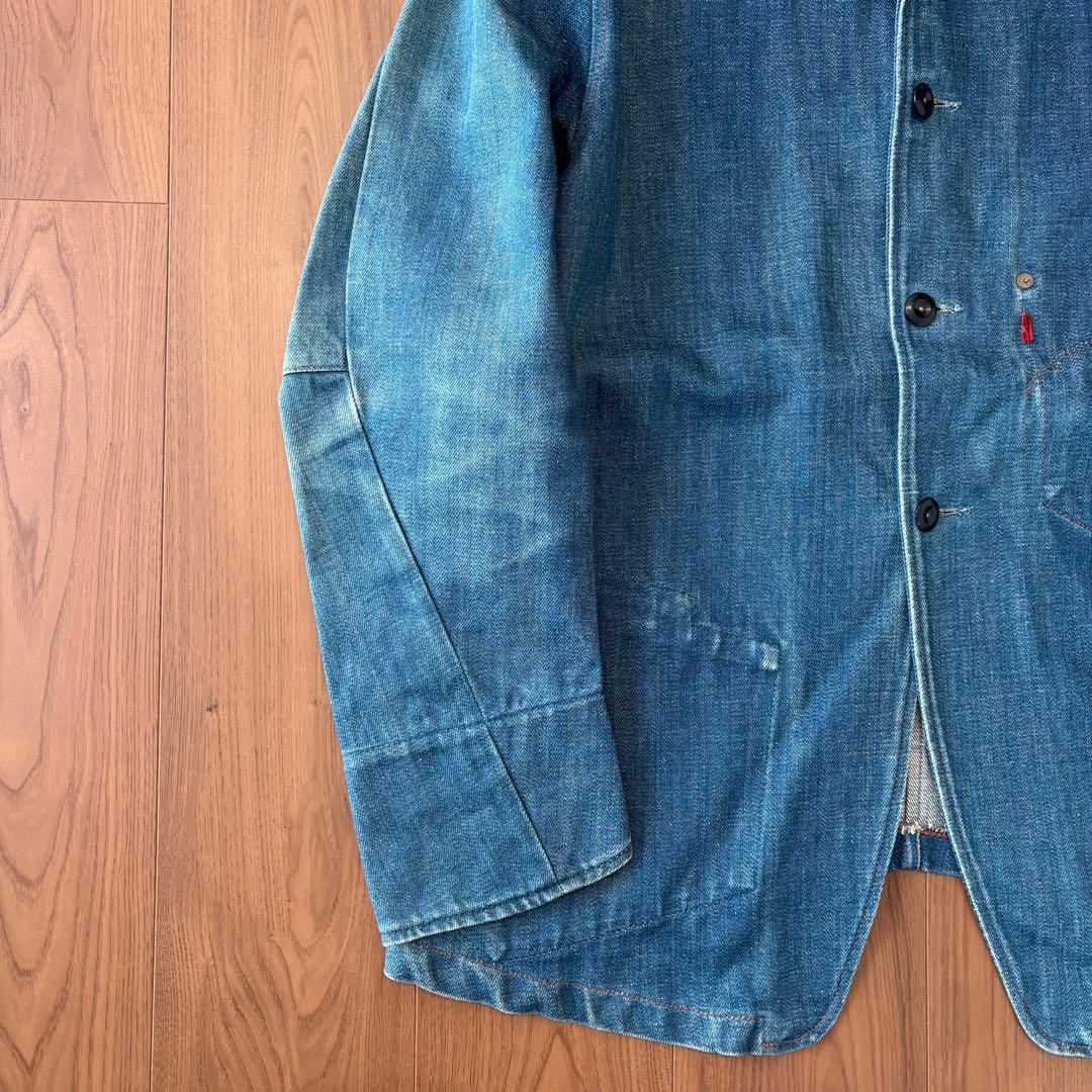 プ*ナ様 フェード◎ 00s リーバイス RED デニム サックコート 1st
