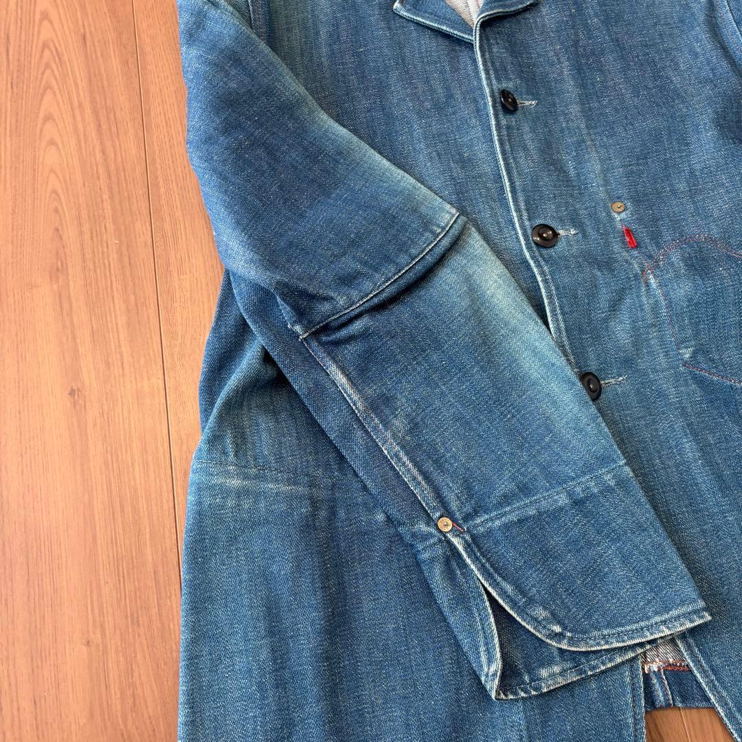 プ*ナ様 フェード◎ 00s リーバイス RED デニム サックコート 1st