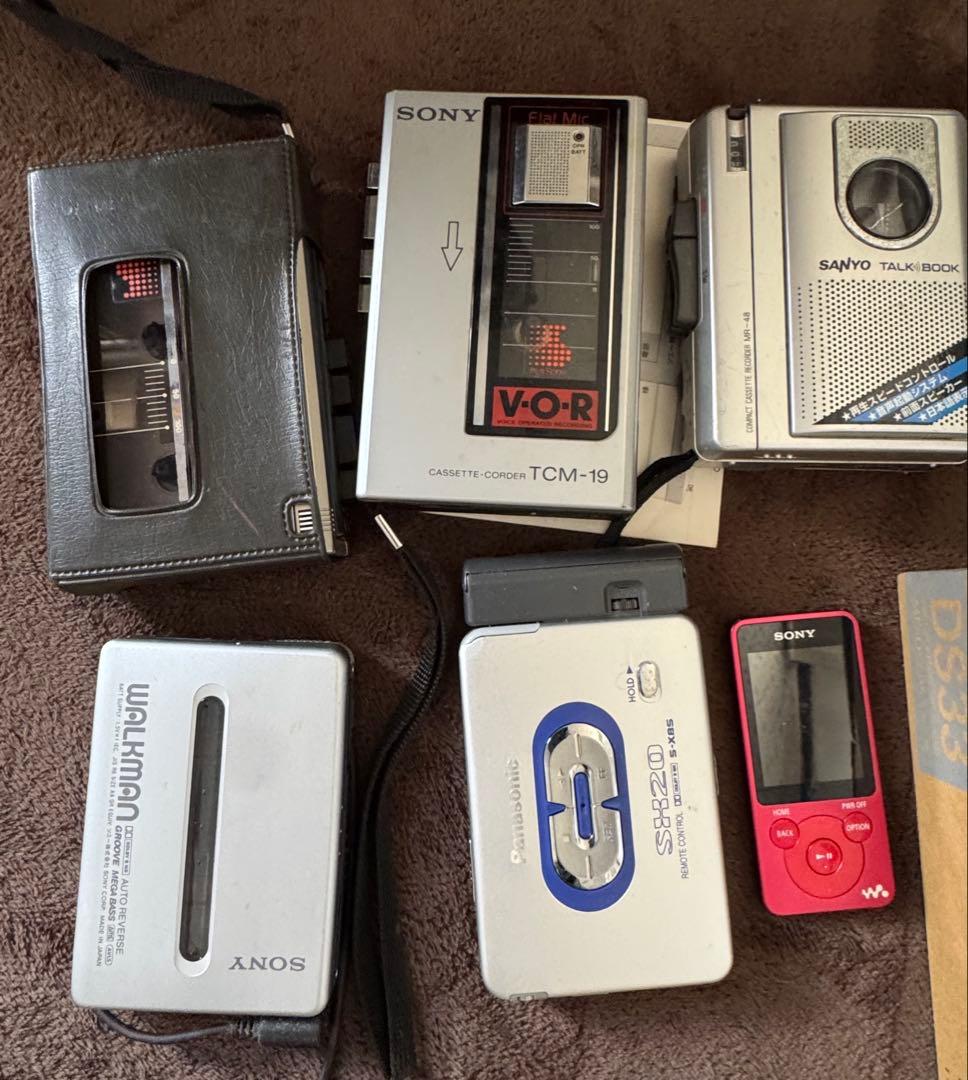 ウォークマン　まとめて　CD MD カセット　ジャンク　SONY ケンウッド