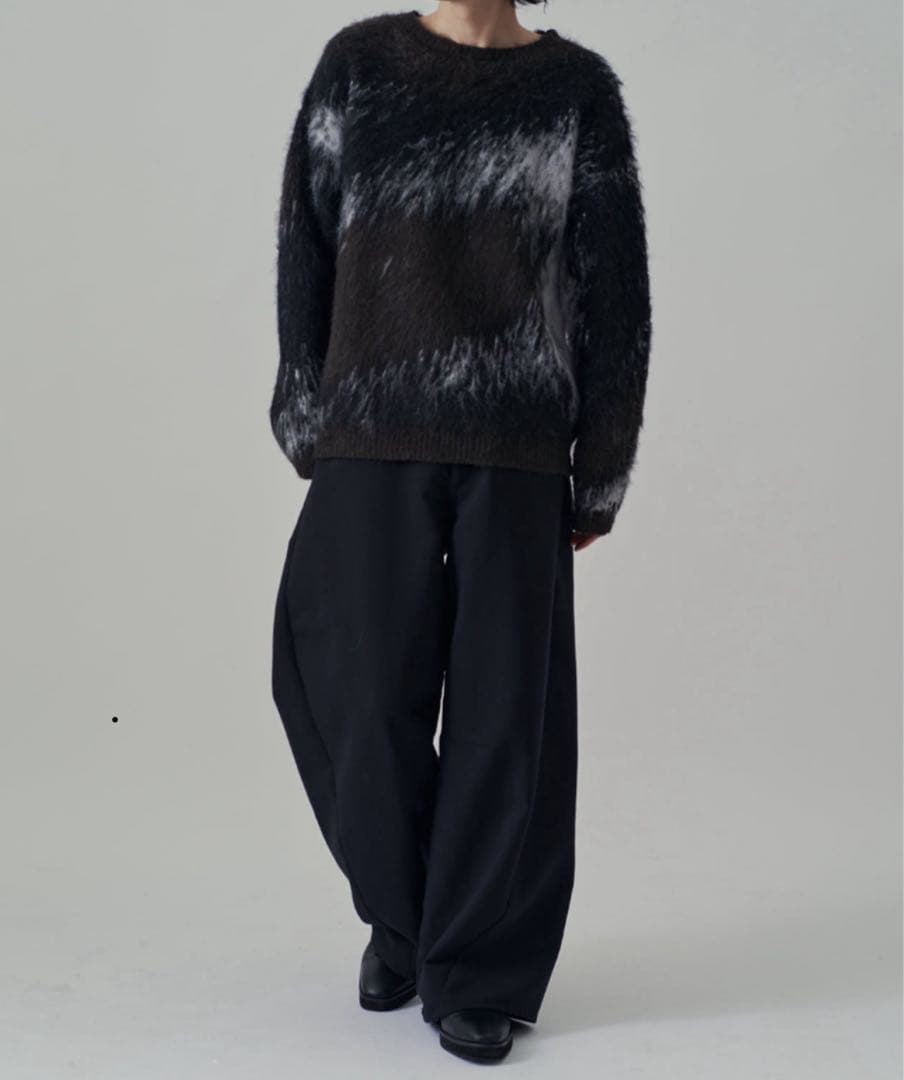 Lui's 定価17600 アクティブカーブパンツ　ネイビー