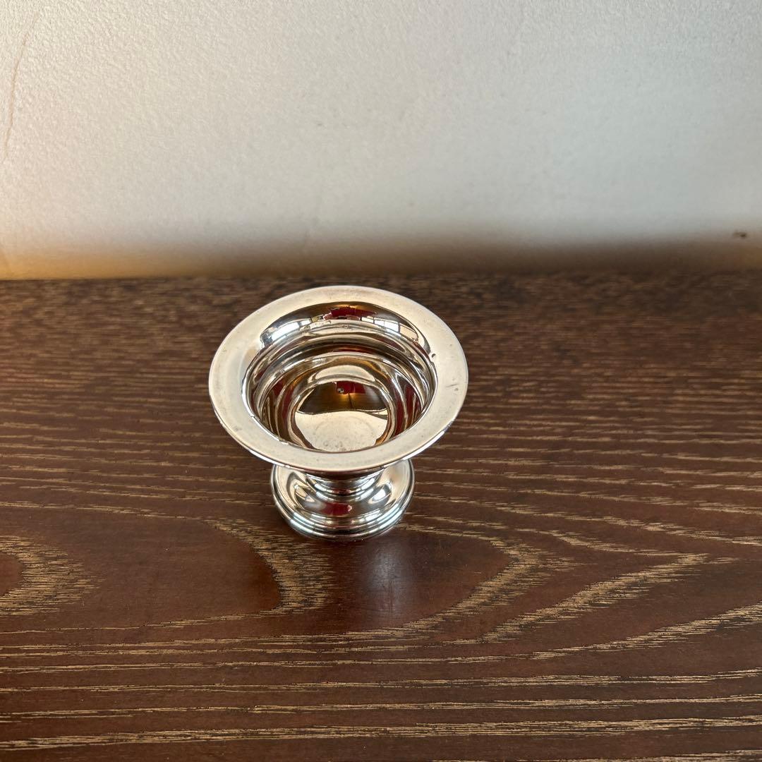 希少　純銀　ソルト、ペッパー、マスタード、シュガー入れ　4点セット