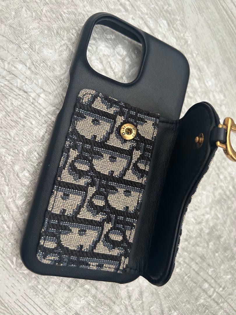 Dior ディオール サドル　iPhone15 スマホケース