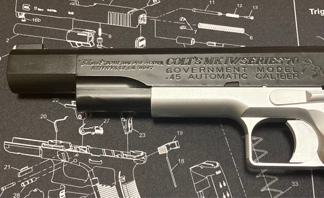 新品未使用 WA CLARK BOWLING PIN MODELフレームシルバー