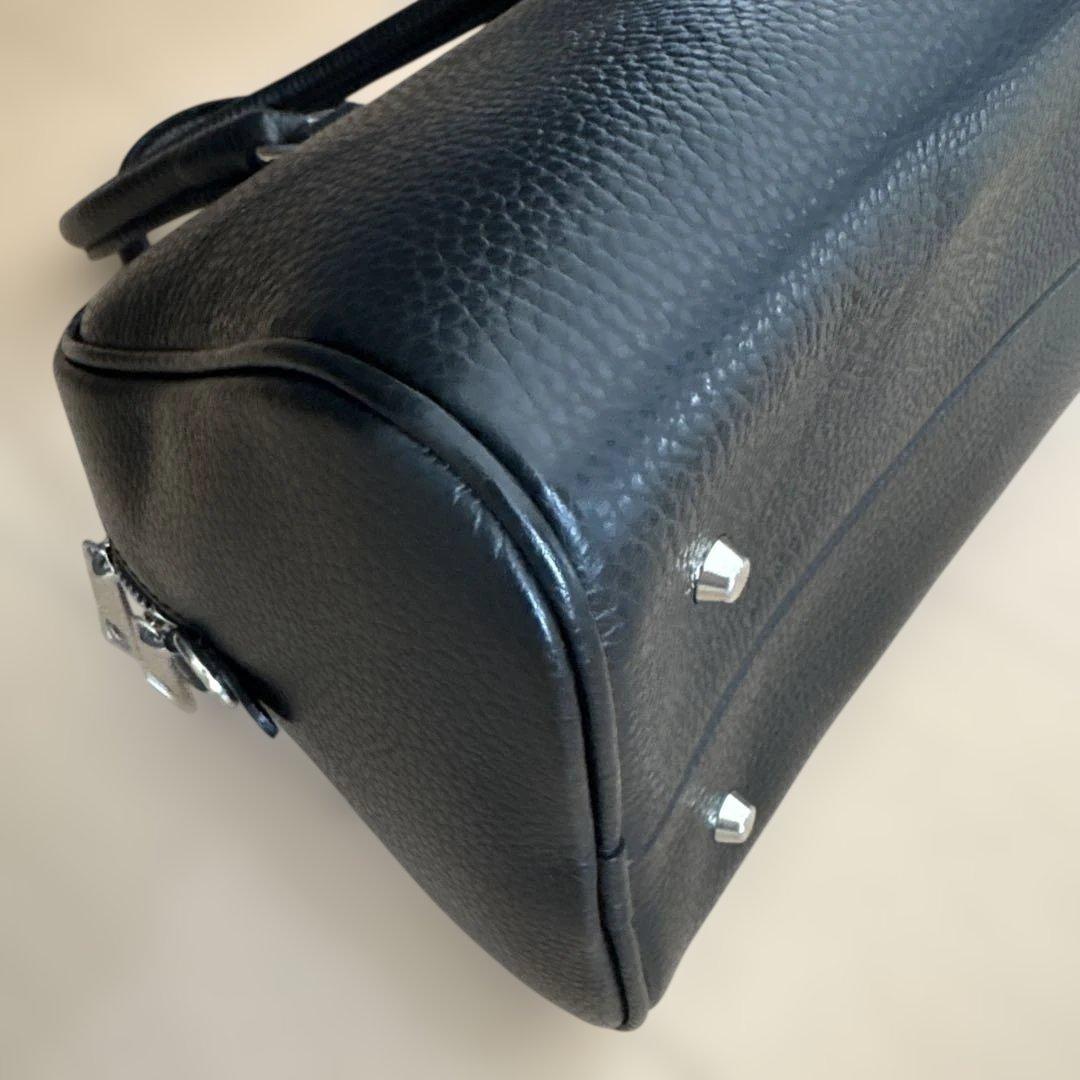 christian villa クリスチャンヴィラ ボストンバッグ ブラック