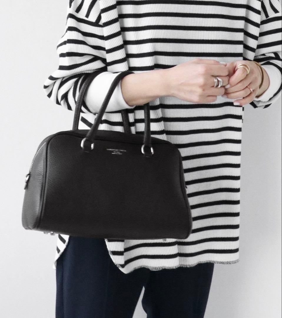 christian villa クリスチャンヴィラ ボストンバッグ ブラック