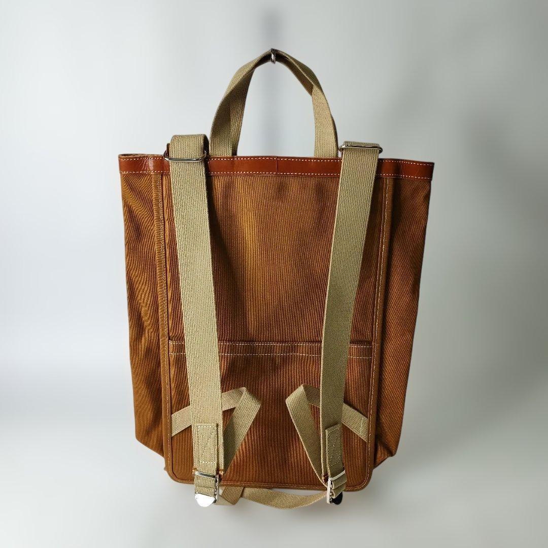 ※新品未使用タグ付き※木の庄帆布　バックパックトートバッグ