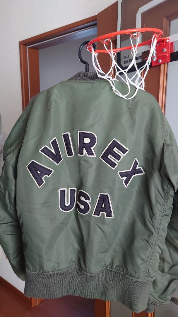 AVIREX MA-1ジャケット Lサイズ オリーブ