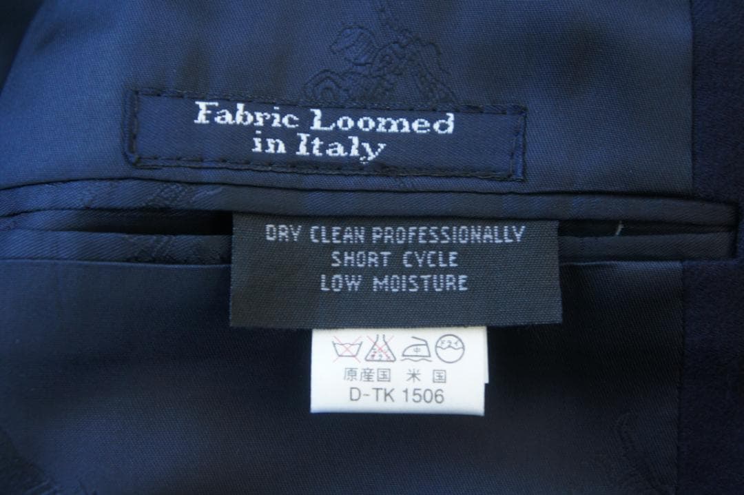 極美品 BURBERRYS バーバリー ダブルブレスト 紺ブレ 金ボタン