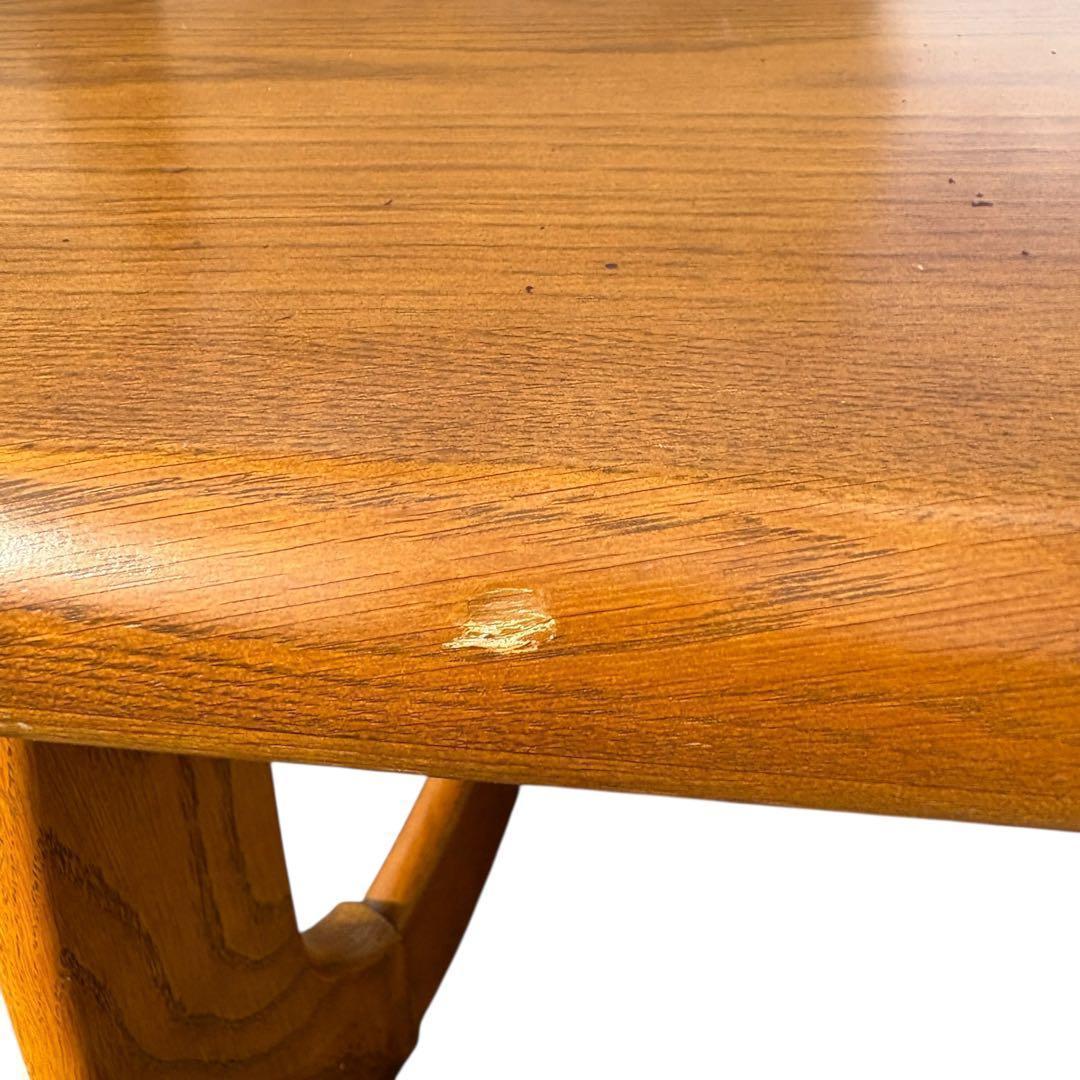 【新春セール】浜本工芸 T-1500 センターテーブル ナラ材 曲木