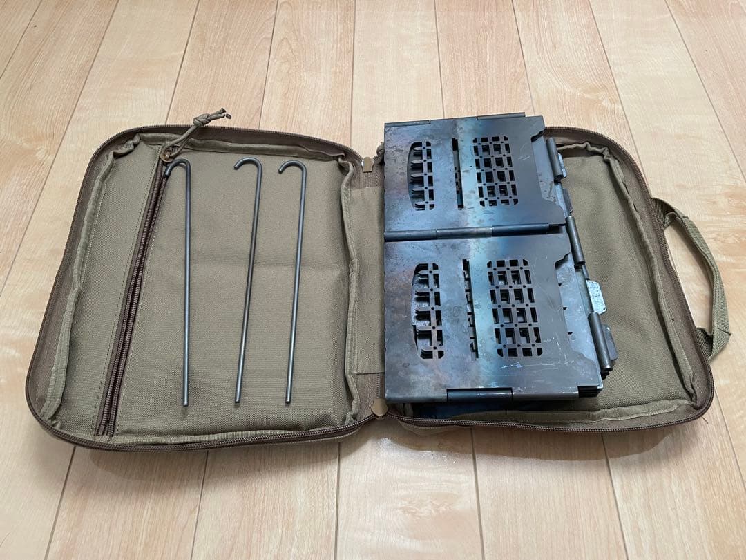 サンゾー工務店　焚き火台 ロダン ブリック　ケース付