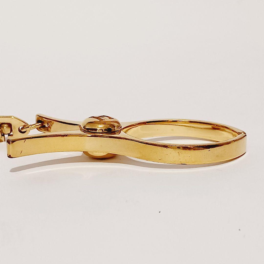 HERMES エルメス フィルー グローブホルダーGP ゴールド 真贋済