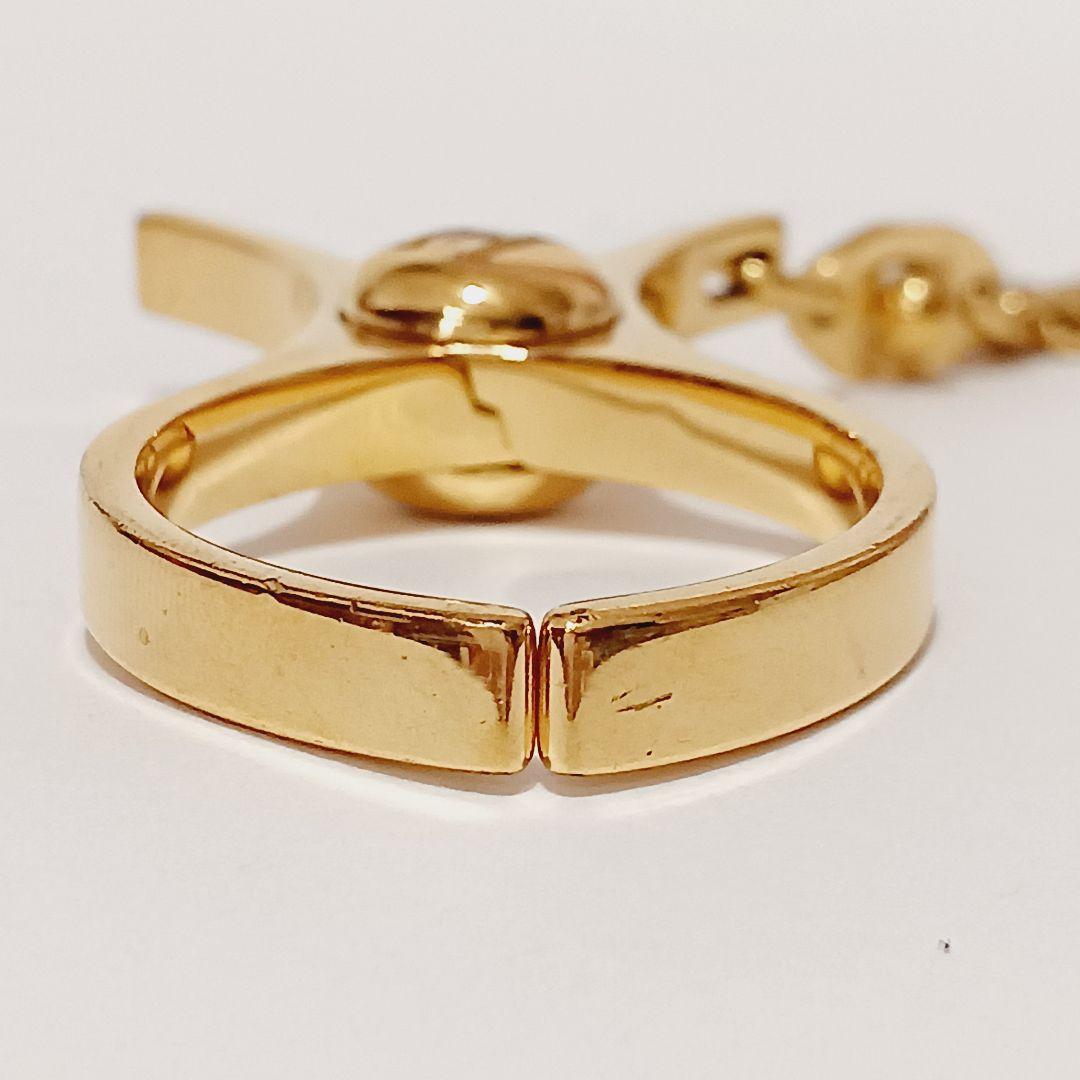 HERMES エルメス フィルー グローブホルダーGP ゴールド 真贋済