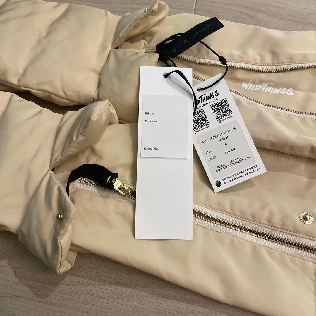 WILDTHINGS ×JUN MIKAMI クリーム 手袋